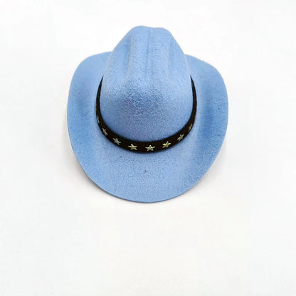 Pet Dog Cat Cowboy Hat Cowboy Clothing Puppy Adjustable Hat Suitable For Small Dogs And Cats Birthday Party Decoration Photo